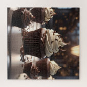 Chocolade Cupcakes Legpuzzel (Horizontaal)