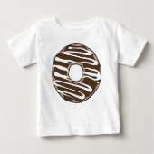Chocolade Donut, Doughnut, Iceren, Bevroren, Glaze (Voorkant)