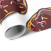 Chocolade Donut met sprinken Cadeaupapier (Rol Hoek)