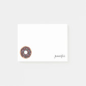 Chocolade Donut met sprinken Post-it® Notes (Voorkant)
