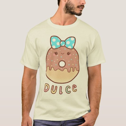 Chocolade Donut T-shirt (Voorkant)