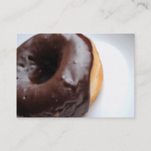 Chocolade Donut Visitekaartjes