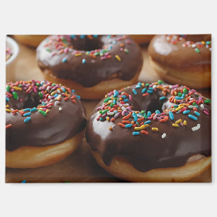 Chocolade Donuts Magneet