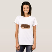 Chocolade Doughnut T-shirt (Voorkant volledig)