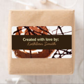 Chocolade Droom Recept/Goodies Label (Insitu)