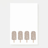 Chocolade Eclair Ice Cream Popsicles post-it Post-it® Notes (Voorkant)