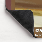 Chocolade Eclair Mousepad Muismat (Hoek)