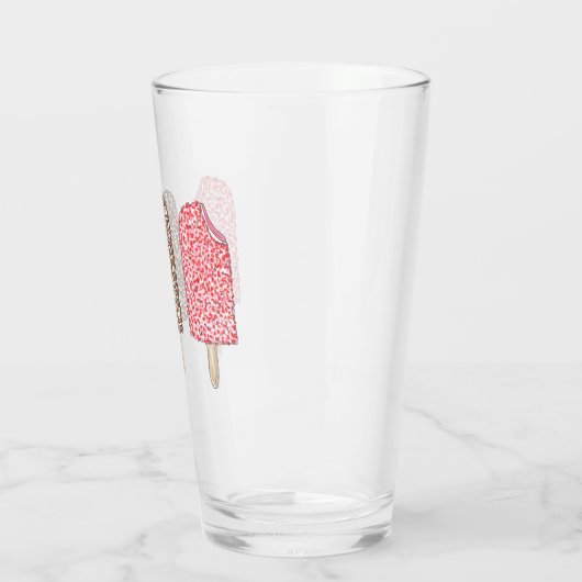 Chocolade Eclair Strawberry Shortcake Popsicles Glas (Links)