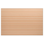 Chocolade en Bisque Striped Patroon Stof (Fat Quarter)