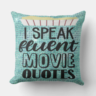 Chocolade en film lover's droom buitenkussen