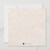 Chocolade en Mint Vrijgezellenfeest Kaart (Achterkant)