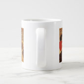 Chocolade en Tea Co moeder en dochter Jumbo Mok (Achterkant)