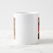 Chocolade en Tea Co moeder en dochter Jumbo Mok (Voorkant)