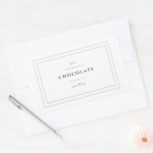 Chocolade Etiket Stickers (Envelop)
