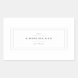 Chocolade Etiket Stickers