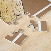 Chocolade Fondue Pot Retro Dessert Food FruitCake Legpuzzel (Zijkant)