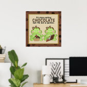 Chocolade Frog poster (Thuiskantoor)