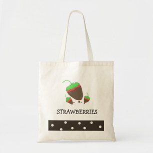 Chocolade Gedompelde Aardbeien Tote Bag