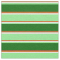 Chocolade, geel, lichtgroen, donkergroen en bruin