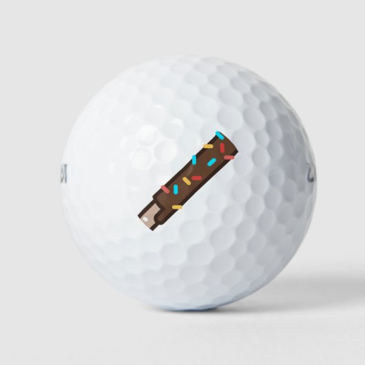 chocolade golfballen (Voorkant)