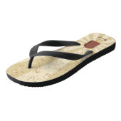 Chocolade Ice Cream Stick Teenslippers (Schuin)