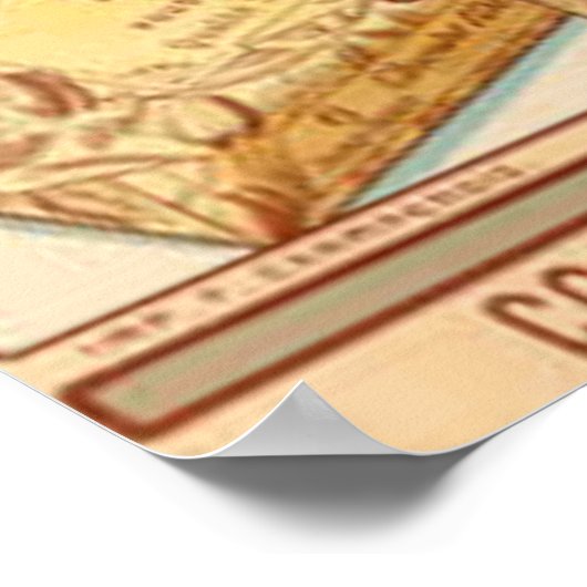 chocolade Idéal Advertisement Poster (Hoek)