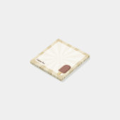 Chocolade ijsstok post-it® notes (Schuin)