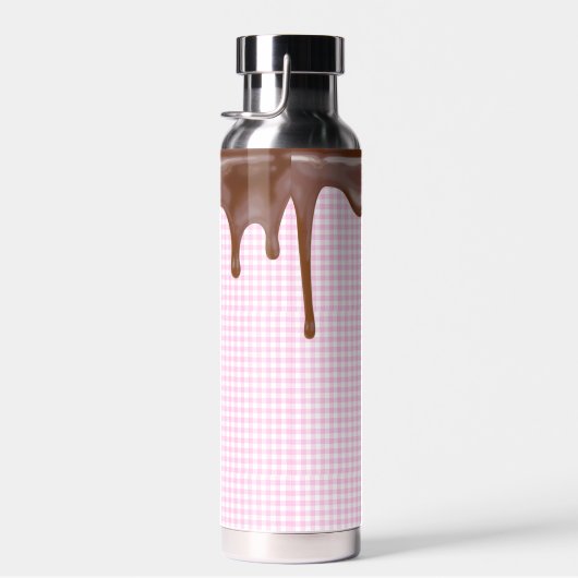 Chocolade in gingham waterfles (Rechts)