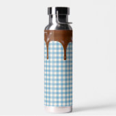 Chocolade in gingham waterfles (Links)