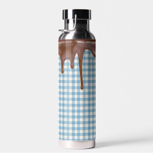 Chocolade in gingham waterfles (Rechts)