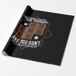 Chocolade is goedkoper dan een behandeling cadeaupapier