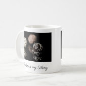 Chocolade is mijn ding koffiemok (Voorkant links)