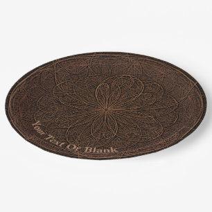 Chocolade-iscing Papieren Bordje