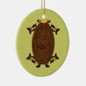Chocolade Jesus Keramisch Ornament (Rechts)