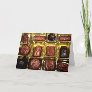 Chocolade Kaart
