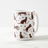Chocolade Kat Koffiemok (Voorkant rechts)