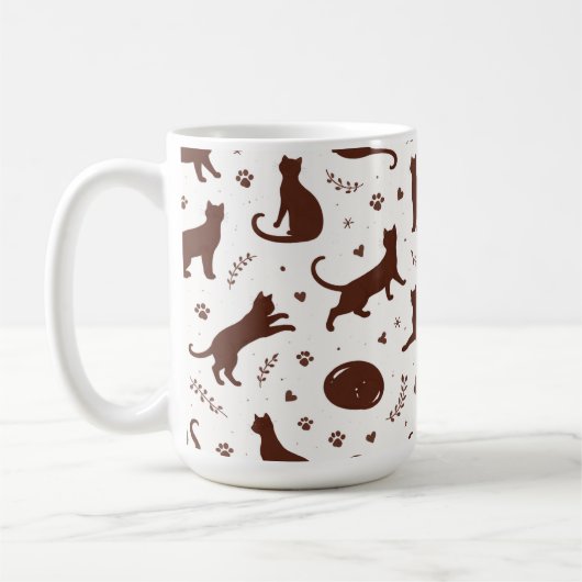 Chocolade Kat Koffiemok (Links)