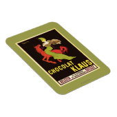 Chocolade Klaus Advertisement Poster Magneet (Rechterzijde)