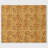 chocolade koekjes cadeaupapier (Vlak)