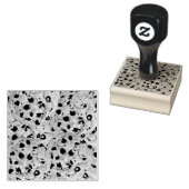 chocolade koekjes 	rubberstempel (Gestempeld)