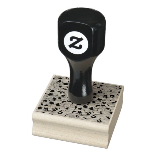 chocolade koekjes 	rubberstempel (Stempel)