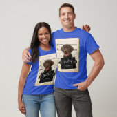 Chocolade lab Labrador Dog mok heeft slechte hond  T-shirt (Unisex)
