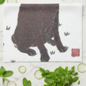 Chocolade Lab, labrador Retriever, bruin Theedoek (Gevouwen)