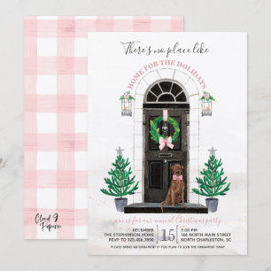 Chocolade Lab Labrador Retriever Kofficeestfeestje Kaart