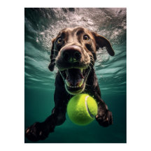 Chocolade Lab onderwater duiken