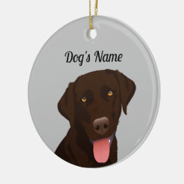 Chocolade Lab Ornament
