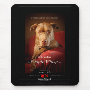 Chocolade Lab Pit Mix Dog Movie Poster Muismat