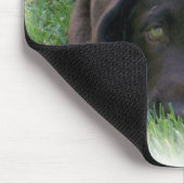 Chocolade Lab Puppy Muismat (Hoek)