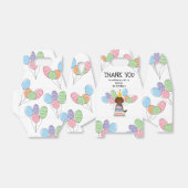 Chocolade Labradoodle Verjaardag Bedankt Favoriet Bedankdoosjes (Uitgevouwen)