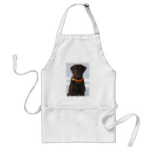 Chocolade Labrador Apron Standaard Schort